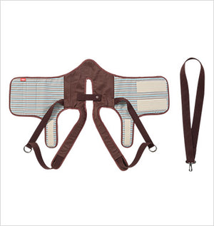 Large Walking Aid Harness | Chestnut Stripe